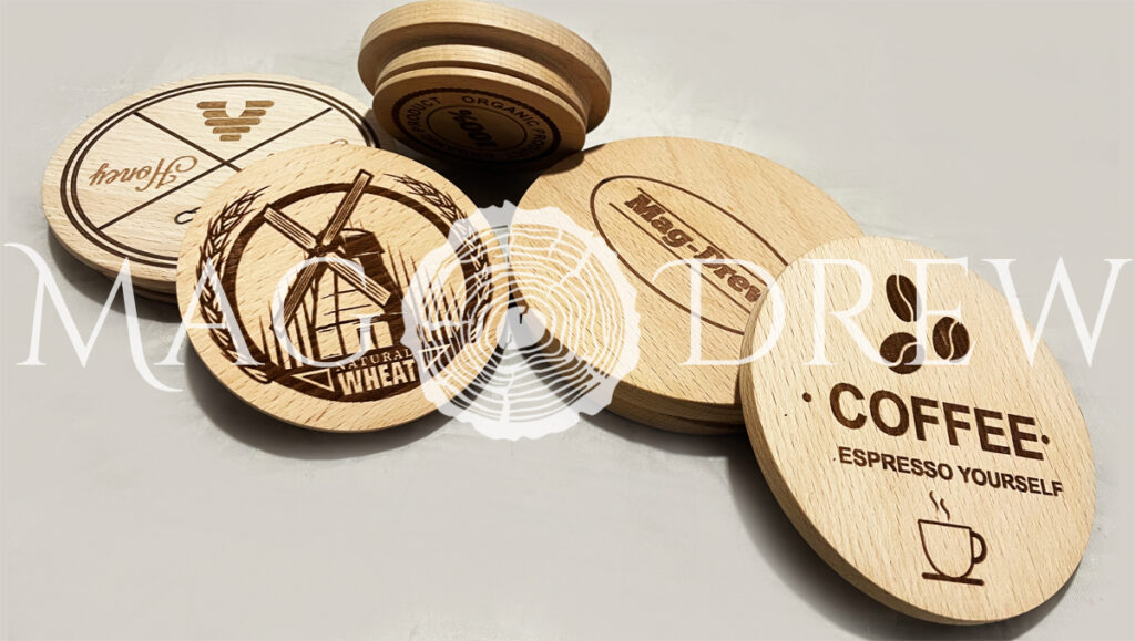 Holzdeckel für Gläser und Kosmetikverpackungen