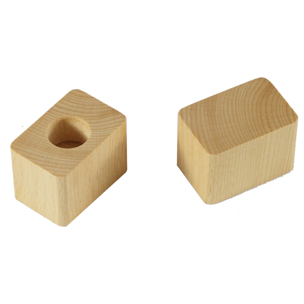 Holzkappe für Flaschen und Verpackungen