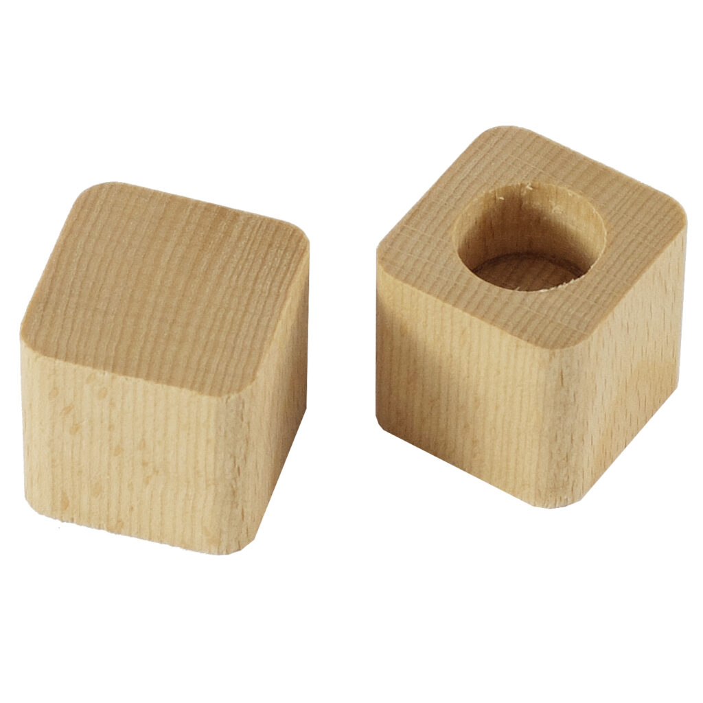 Gedrechselter Holzverschluss